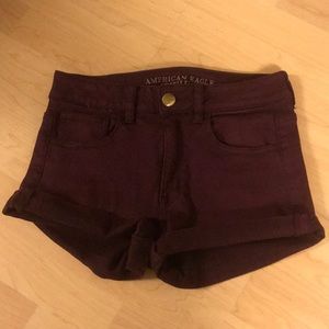 Maroon shorts